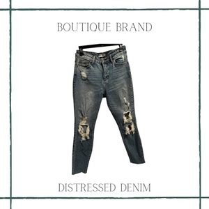 Boutique Brand (Cello) Distressed Denim